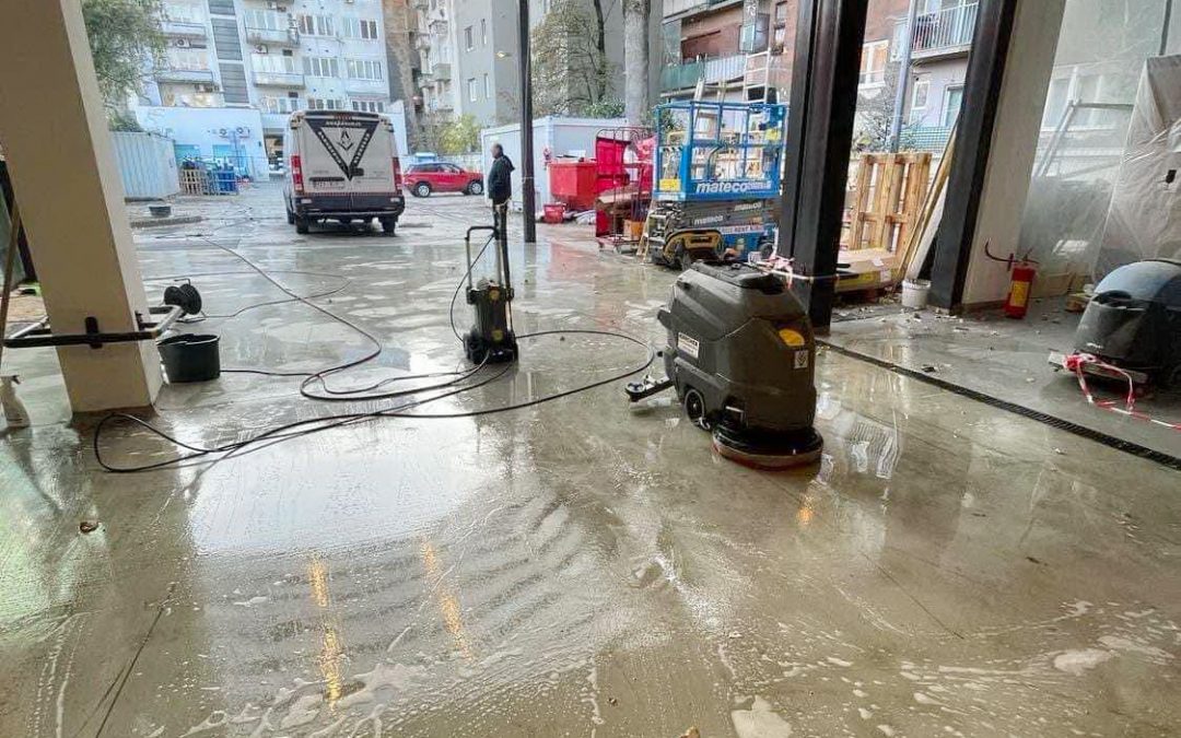 SPAR Supermarket, Martićeva, Zagreb – strojno pranje podova, 3.200 m2